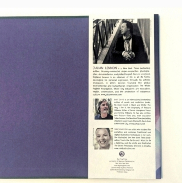 Love the Earth by Julian Lennon, signed copy by Julian Lennon Children's Book - Picture 7 of 14